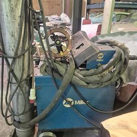Saldatrice a filo Miller Blu-Pak 45 con trainafilo