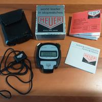 Cronometro Heuer Microsplit 1020 anno 1984 vintage