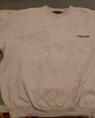 Felpa Gant Usa Sport grigia XL cotone