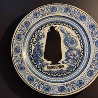 Piatto decorativo vintage Sandeman