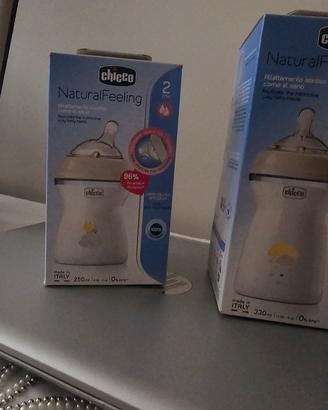 biberon e scaldabiberon chicco nuovo