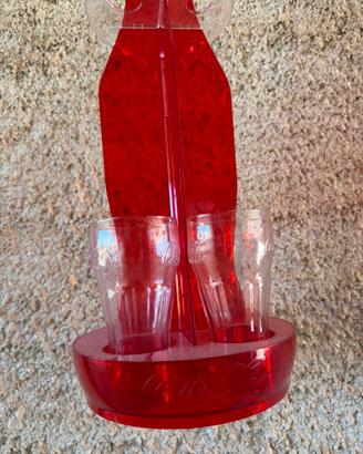 Gadget coca cola con bichieri