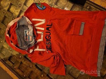 felpa desigual cotone