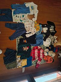 vestiti 9/12 mesi 74 cm 