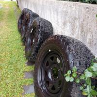 ruote complete con gomme bfgudrich  265/7017 ,e ce