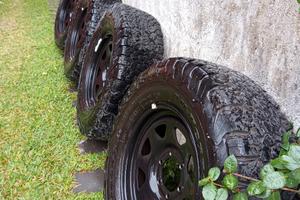 ruote complete con gomme bfgudrich  265/7017 ,e ce