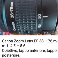 Canon Zoom Lens EF 38 – 76
