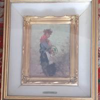 Dipinto ad olio di Pecoraro