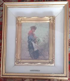 Dipinto ad olio di Pecoraro