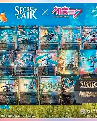 Magic Secret Lair Commander Deck Hatsune Miku