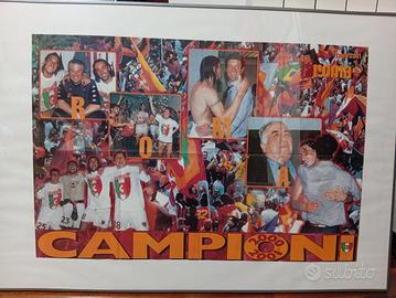 poster scudetto Roma 2000/2001
