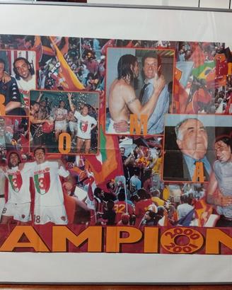 poster scudetto Roma 2000/2001