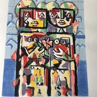 Ibrahim Kodra, Litografia