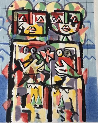 Ibrahim Kodra, Litografia
