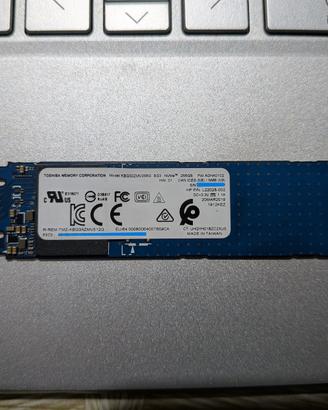 SSD Toshiba NVMe 256GB PCIe 3.0 KBG30ZMV256G