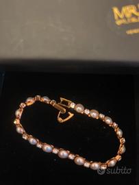 Bracciale donna perle