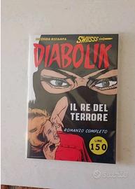 DIABOLIK SWISS N. 1 COSTOLA NERA  da edicola