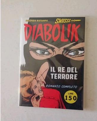 DIABOLIK SWISS N. 1 COSTOLA NERA  da edicola