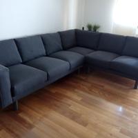 divano angolare Ikea 5 posti 