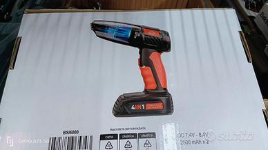 Aspirapolvere e compressore portatile DCG