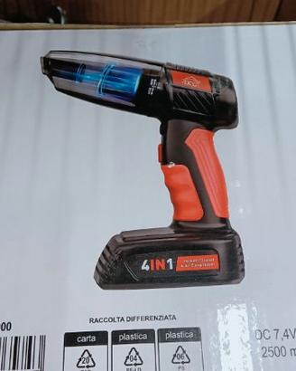 Aspirapolvere e compressore portatile DCG