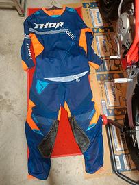 Completo tuta cross enduro Thor Core