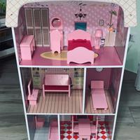 Casa in legno per Bambole