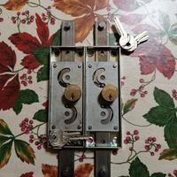 2 serrature prefer per basculanti/garage/cancelli