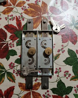 2 serrature prefer per basculanti/garage/cancelli