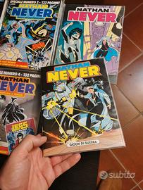 Lotto Fumetti NATHAN NEVER - Num 0 + Speciali 1/4