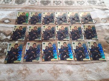 18 cards 211 Mbappe Panini rainbow master 2024