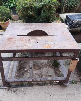 BANCO SEGA CIRCOLARE  X LEGNO 