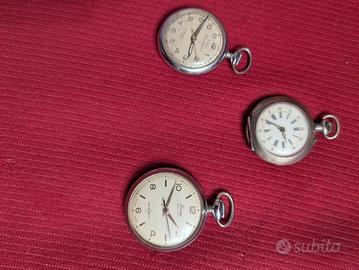 Orologi da polso e da taschino d'epoca anni 50 -60