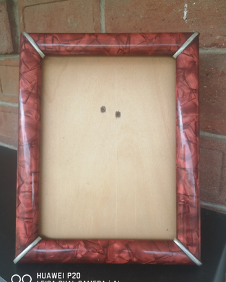 Cornice portafoto in legno vintage