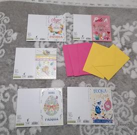 5 biglietti buona Pasqua