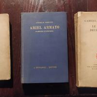 GABRIELE D'ANNUNZIO  4 libri