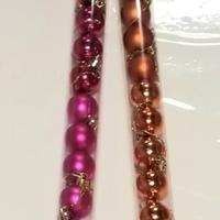 Stock palline di Natale in tubo, balocco