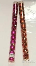 Stock palline di Natale in tubo, balocco