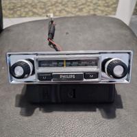 Autoradio epoca Philips FM anni 60 funzionante
