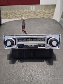 Autoradio epoca Philips FM anni 60 funzionante