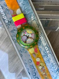 Orologio vintage Swatch Scuba 200 Sea Grapes