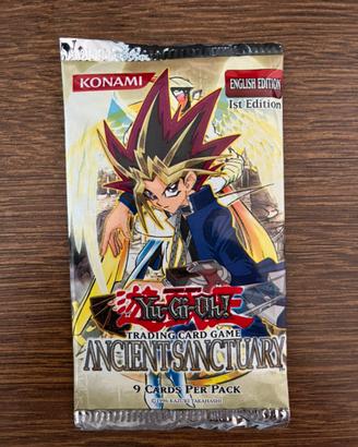 Bustina antico santuario yugioh sigillata