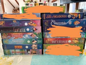 VHS WALT DISNEY videocassetta originale anni 90