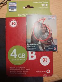 SIM Vodafone 5G senza contratto  