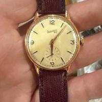 Orologio Eberard in oro 18 carati cassa oversize