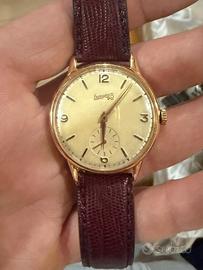 Orologio Eberard in oro 18 carati cassa oversize