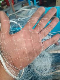 rete tremaglio scarico per surici o pesce pettine