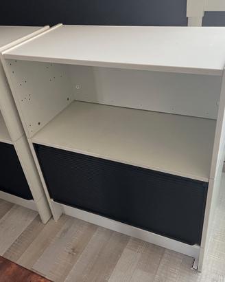 4 mobili contenitori IKEA da ufficio con serrandin
