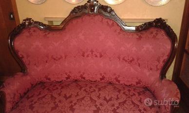 Divano a barchetta autentico 1800