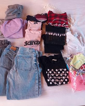 abbigliamento misto bambina 8-9 anni